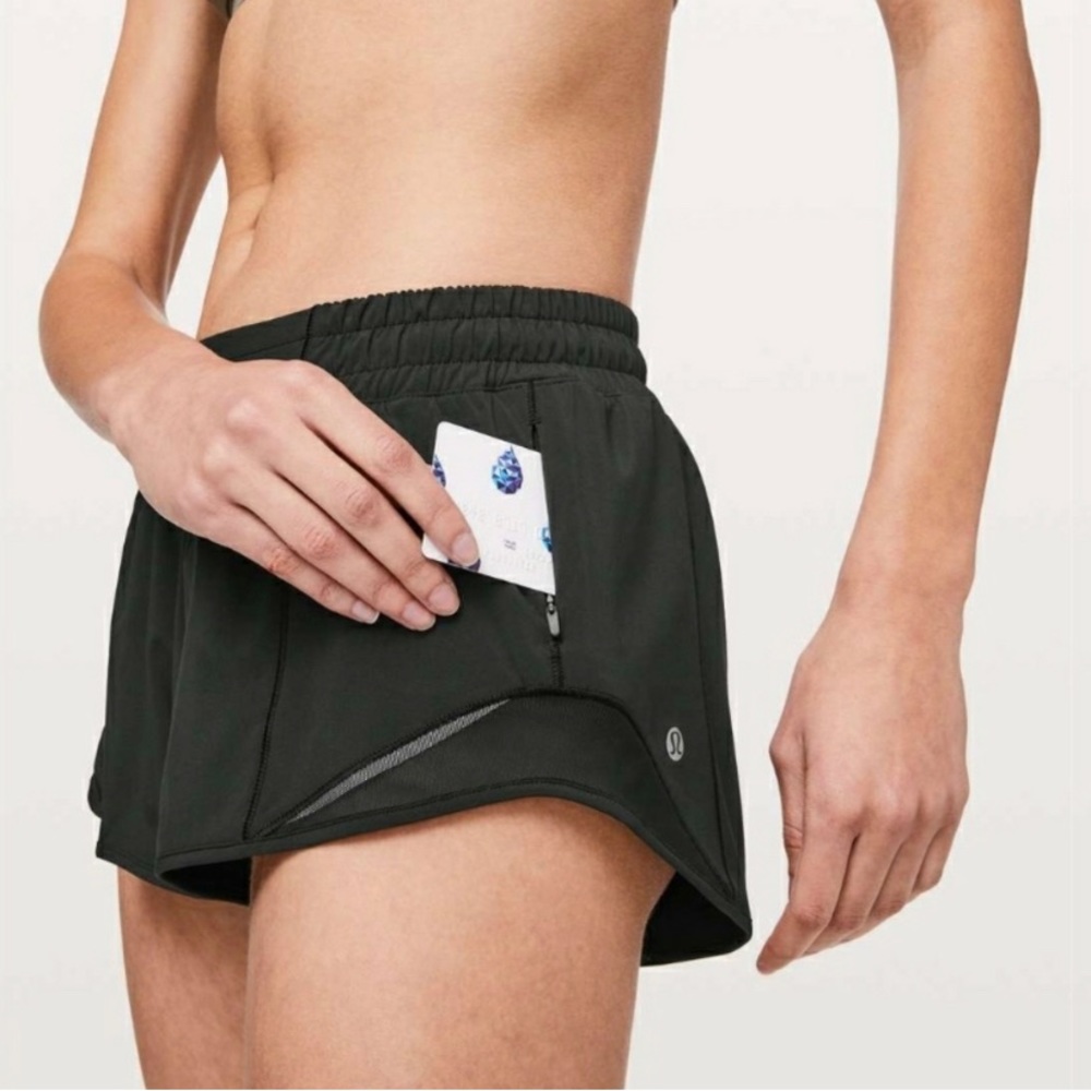 Lululemon Hotty Hot Shorts Black 6